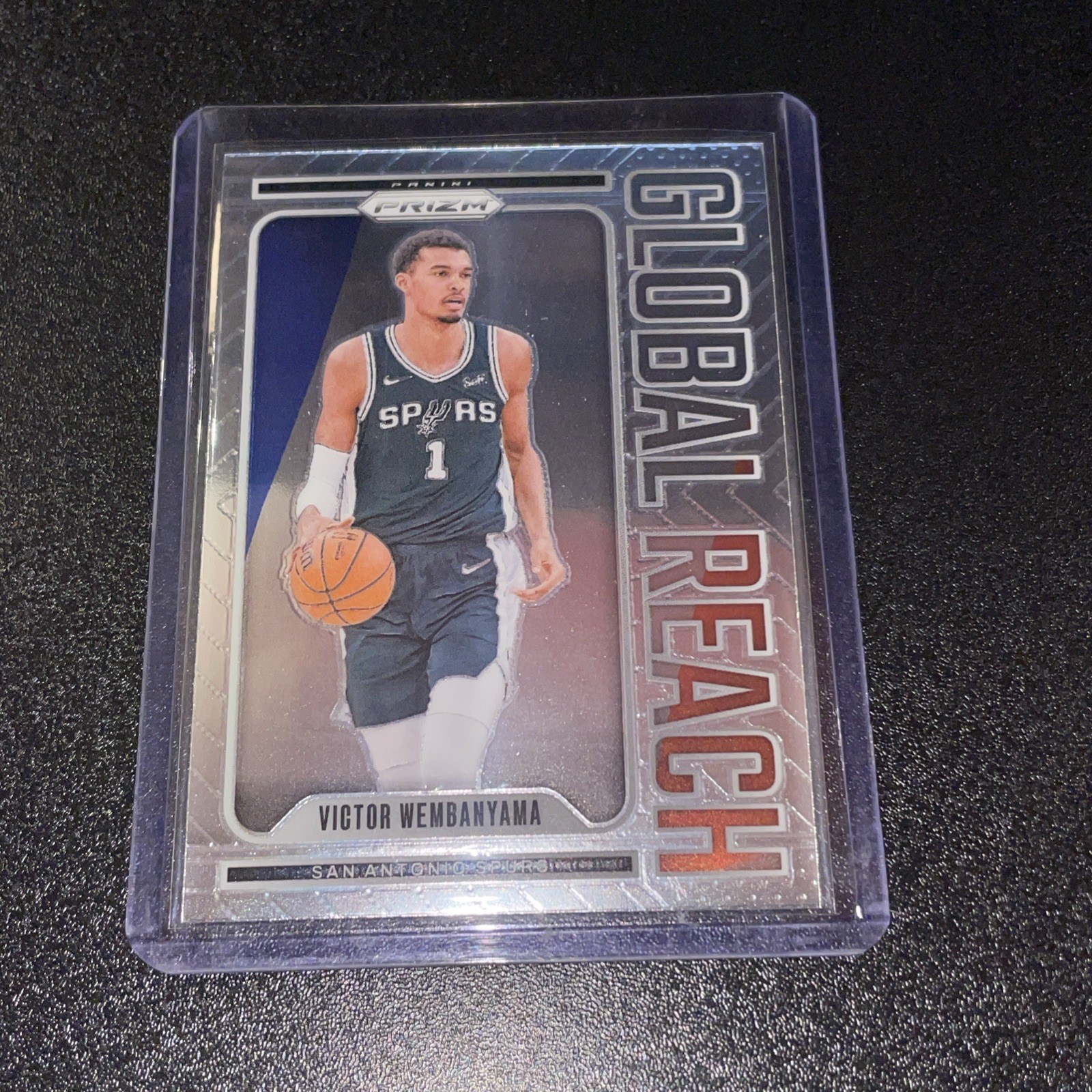 2024-25 Panini Prizm Global Reach Victor Wembanyama #9 Silver Prizm