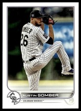 2022 Topps Austin Gomber Colorado Rockies #461