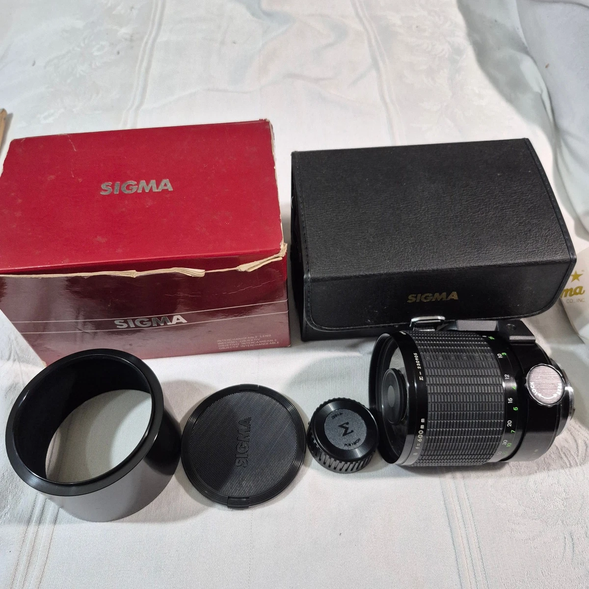 SIGMA 600mm F/8 レンズ 専用ケース付き オンライン ショップテレビ・オーディオ・カメラ - SIGMA 600mm F/8