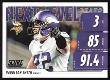 Harrison Smith 2020 Score: Next Level Stats #NLS-HS Minnesota Vikings