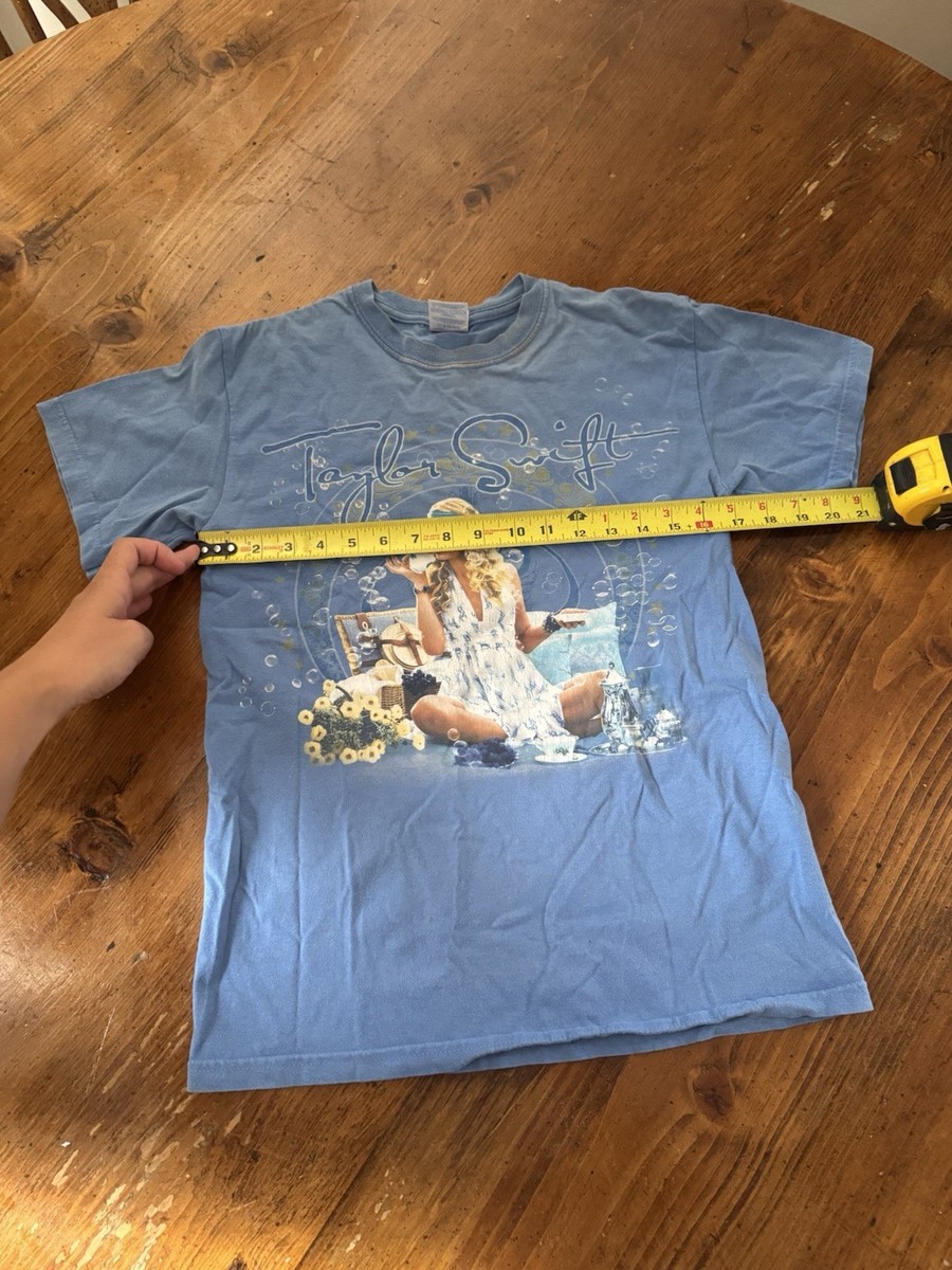 Taylor Swift Fearless T Shirt Rare Vintage Blue Concert Tee | eBay