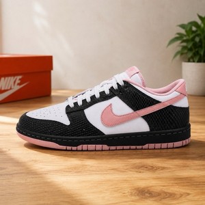 Nike Dunk Low Pink Black | eBay