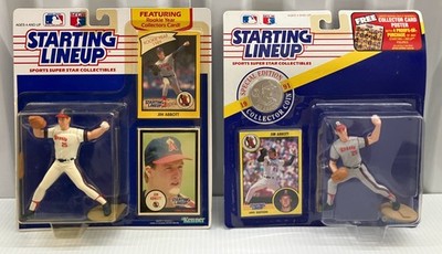 Starting Lineup | California Angels | Jim Abbott 1990 (1989 Rookie) + 1991 | MoC