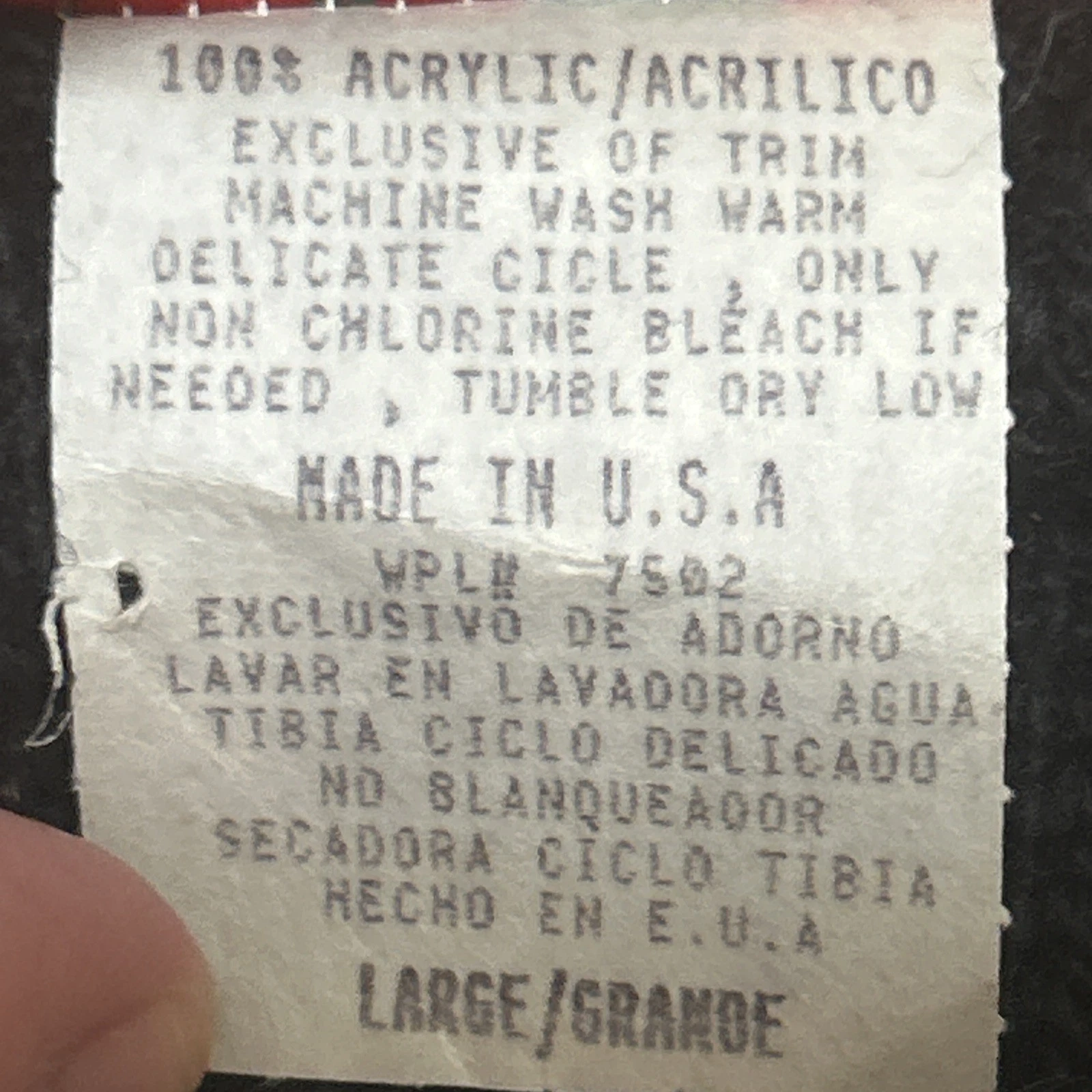 Vintage Nutcracker Christmas Pullover Sweater Sparkly Green Red Large