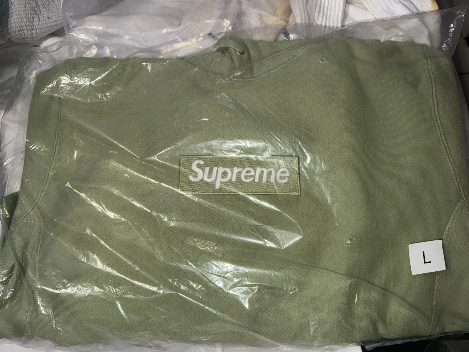 Sweat à capuche Supreme Sage Box Logo FW16 