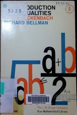 An introduction to inequalities. New mathematical library 3/1.