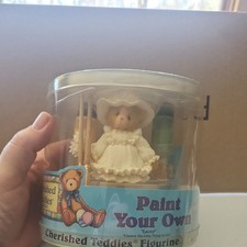 Rare Cherished Teddies 662453A  Lacey  Paint Your Own GB41  1999 Sealed