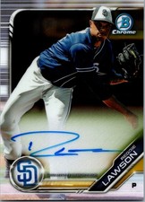 2019 Bowman #CPA-RL Reggie Lawson Chrome Prospect Autographs