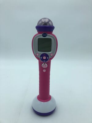 VTech Kidi Superstar Moov Karaoke Mikrofon mit Lichteffekten, Version FR