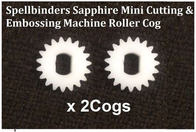 Spellbinders Saphirschneid- & Prägemaschine Zahnrad X 2 
