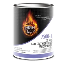 High Build Epoxy Primer High Teck Gal, Qt kits 1 to 1 mix Dark Gary Black, White