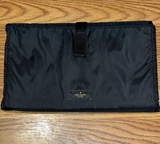 Kate Spade Black Nylon Padded Foldable Changing Pad Excellent Condition