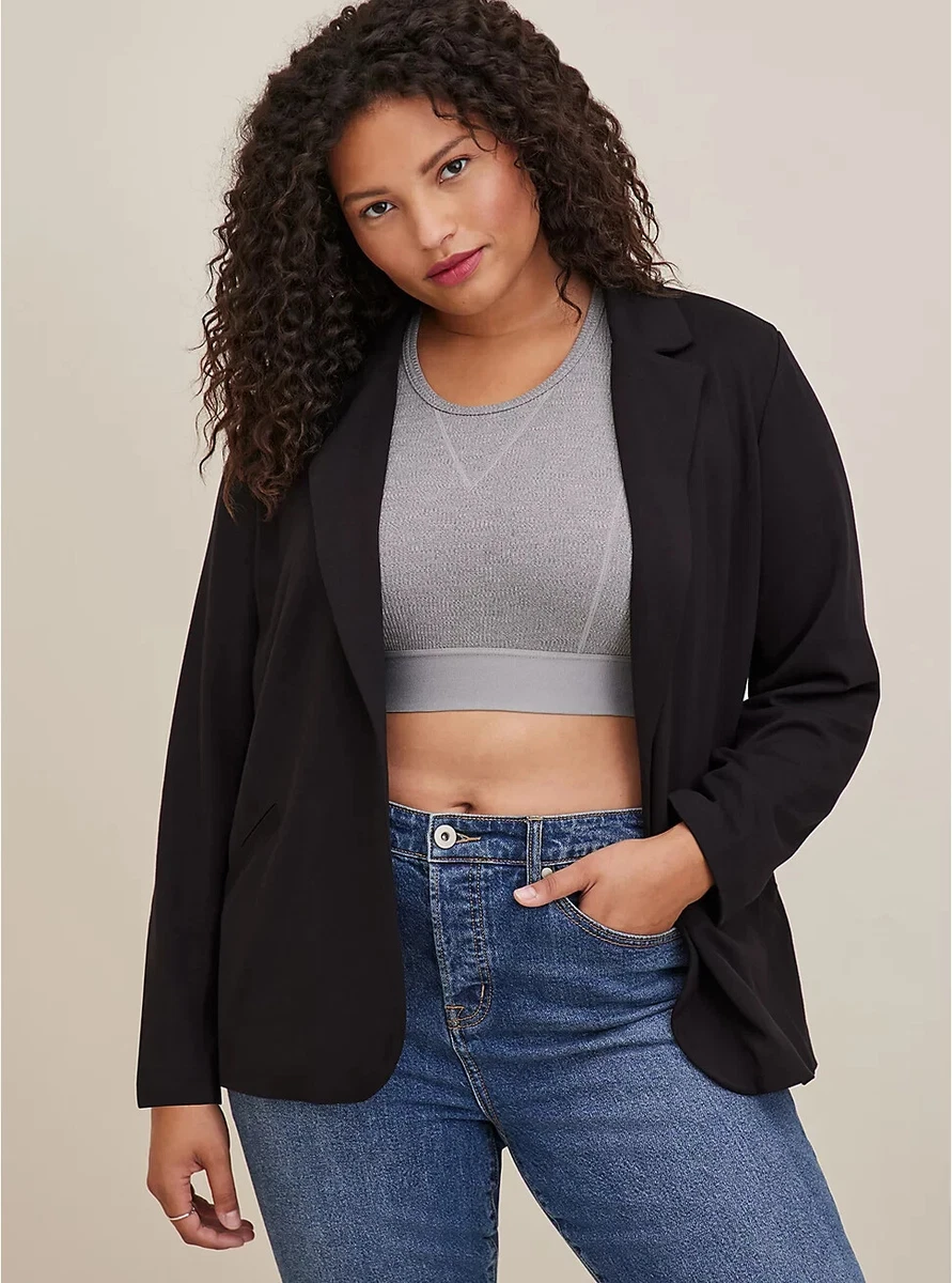 Torrid black deals blazer