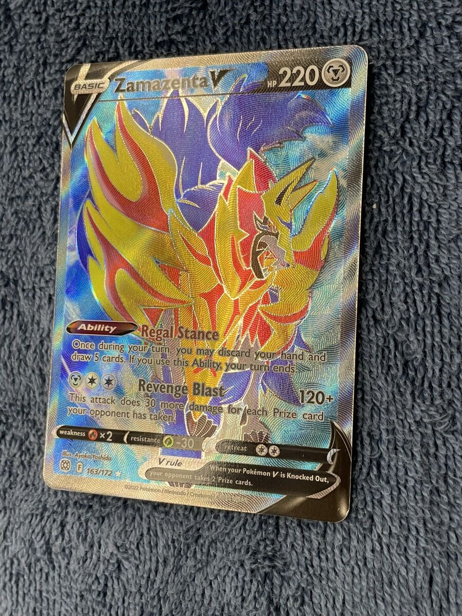  Zamazenta V 163/172 - Brilliant Stars - Ultra Rare