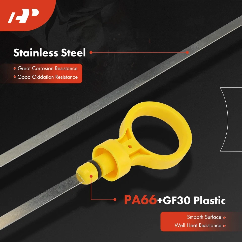 A-Premium Engine Oil Dipstick for Chevy Tahoe 95-00 C1500 C2500 K3500 GMC Yukon - Image 3 of 4