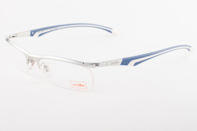 ZERORH ITER 137 08 Silver Blue White Eyeglasses RH137-08 55mm Zero RH+