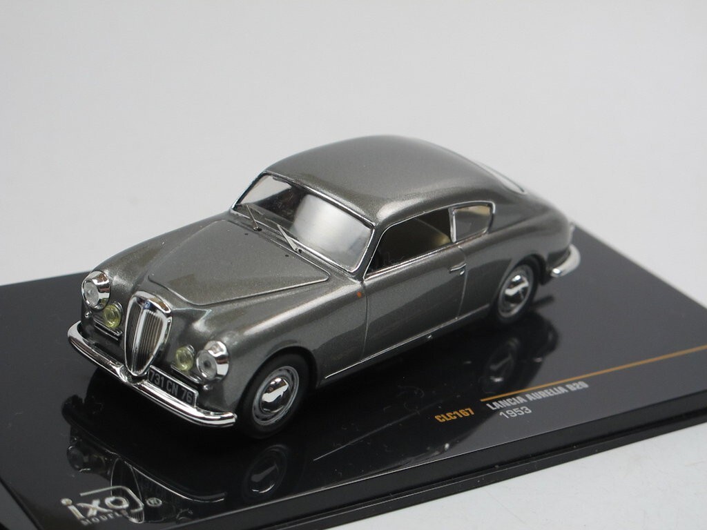 IXO 1/43 Lancia Aurelia B20 Grey Metallic 1953 Grey Classic Model