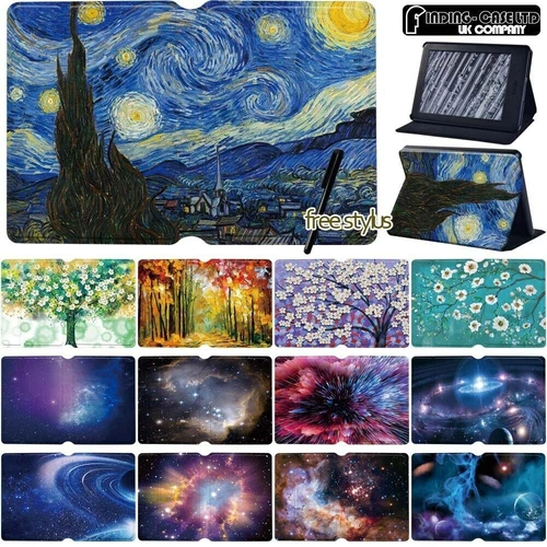 Leather Flip Case Cover For Kindle Paperwhite 5th 6th 7th 10th /Kindle 10th gen