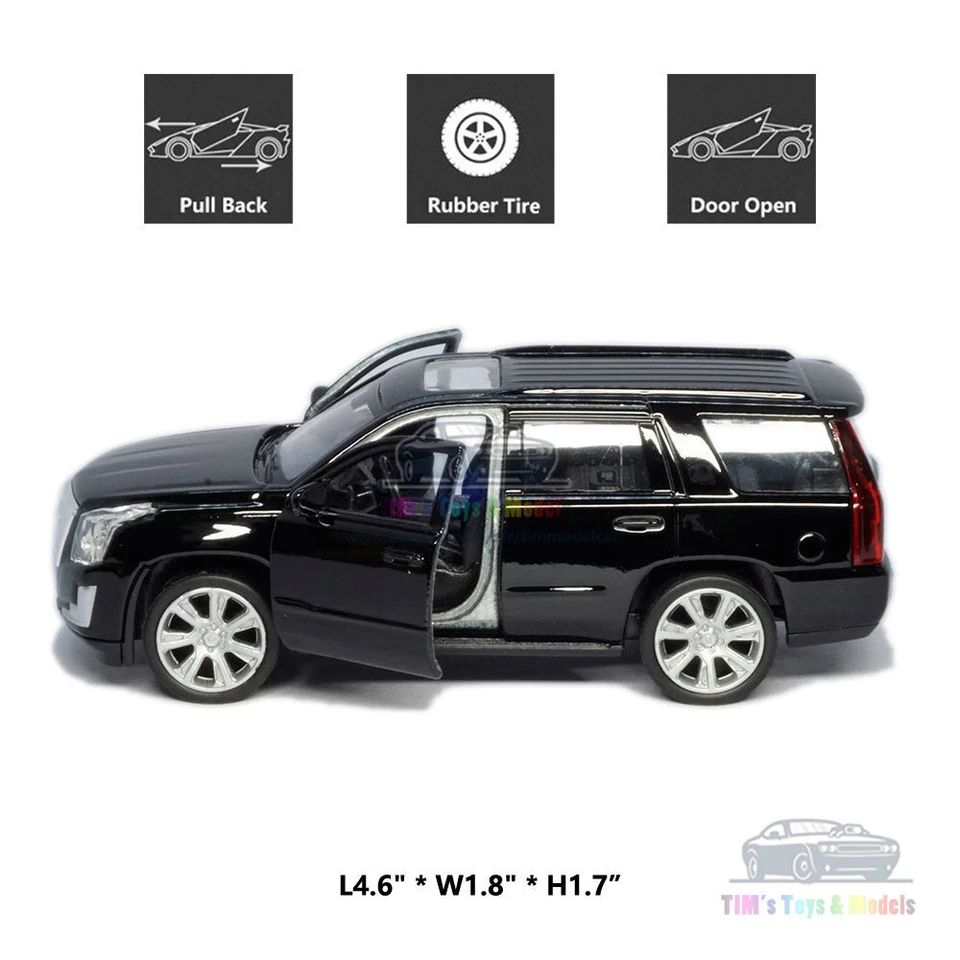 1/50 Cadillac Escalade 2017 Modelo Coche Diecast Vehículo de Juguete Colección Niños Regalo Foto 2 de 4