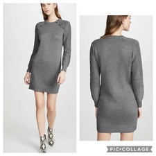 Rebecca Minkoff Janica Metallic Sweater Dress NWT Retail $228 SZ S