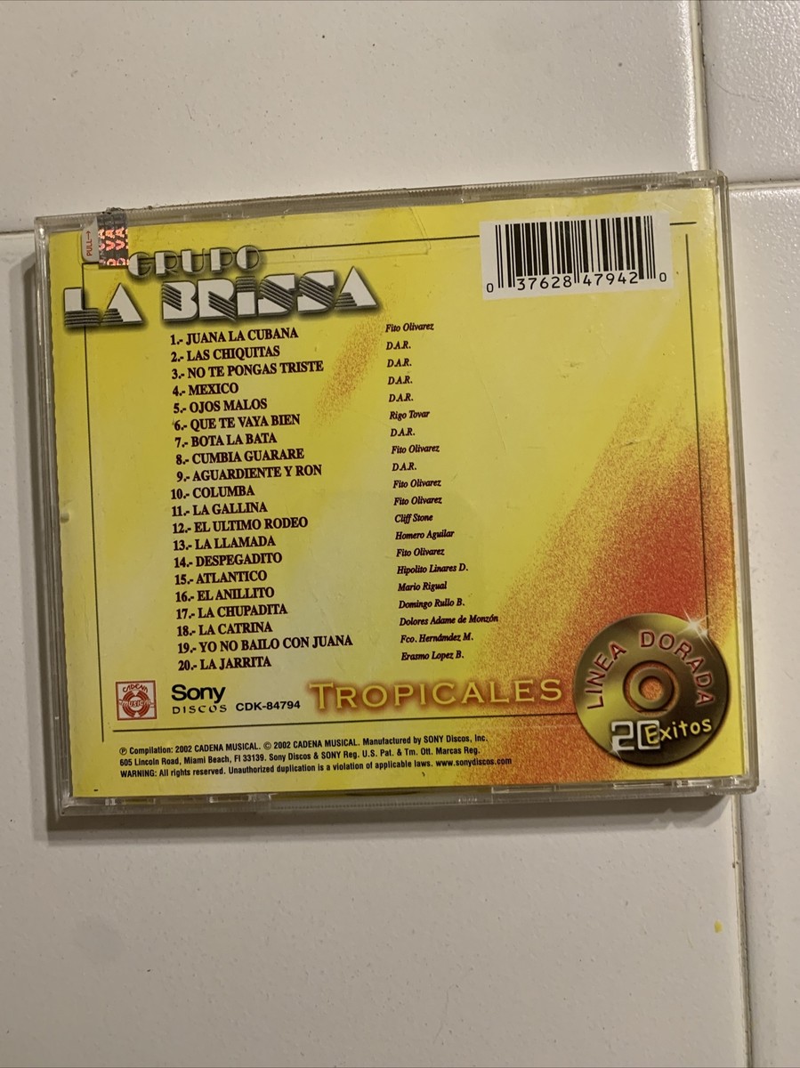 Tropicales * by La Brissa (CD, Apr-2002, Sony Music Distribution