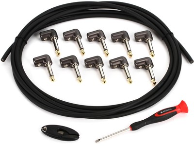 D'Addario Pedalboard Cable Kit, 10'