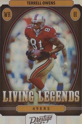 2024 Panini Prestige Living Legends Red /399 #LL-LAN - Larry Allen