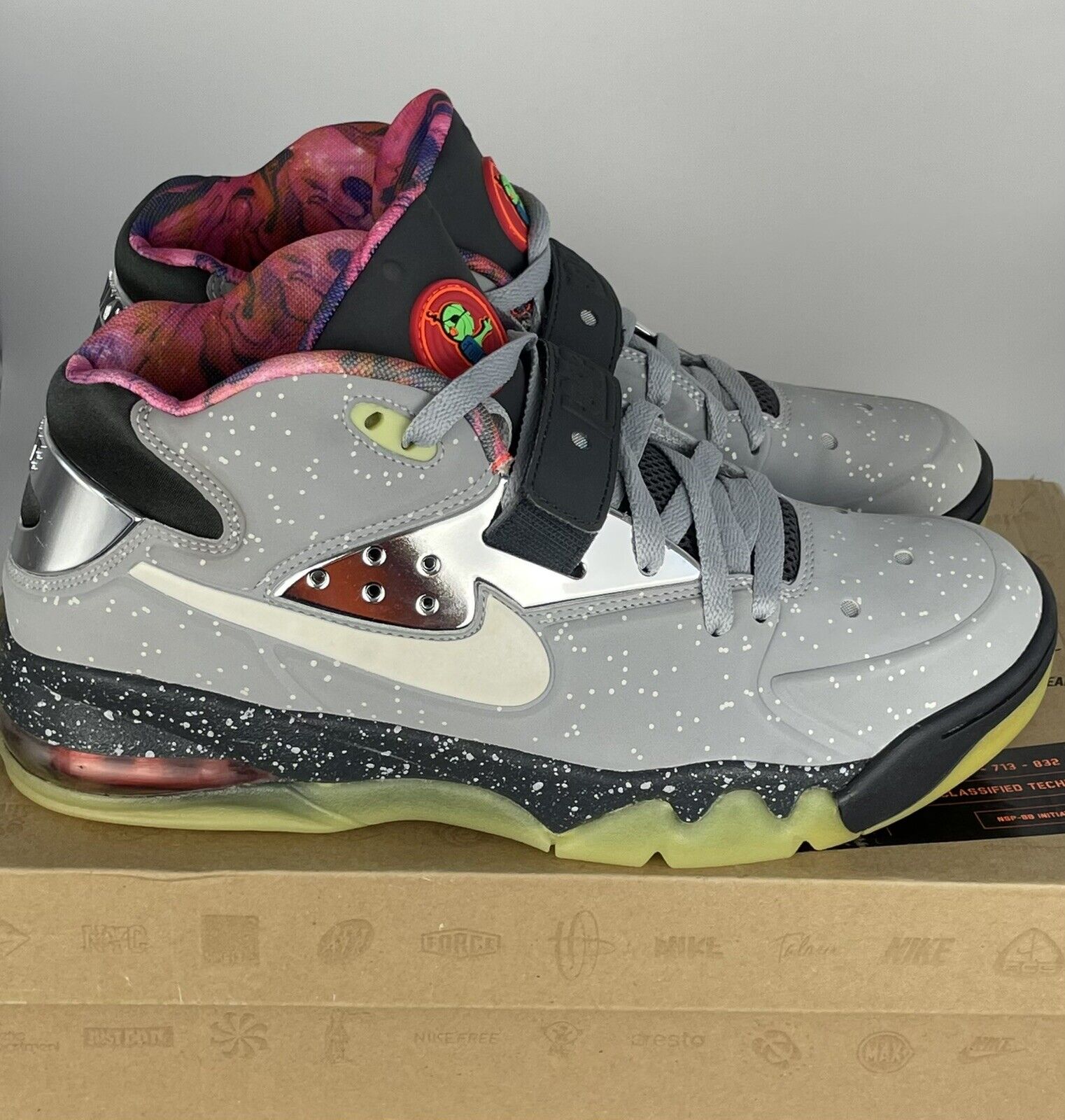 Armstrong recoger guía Nike Air Force Max 2013 PRM QS Area 72 All Star Raygun Barkley 597799-001  Sz 10 | eBay