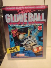Super GLOVE BALL Nintendo NES Game Original 1990 MATTEL Instruction Manual ONLY