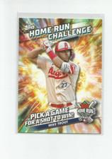 2024 TOPPS HOME RUN CHALLENGE CODE #HRC2 MIKE TROUT