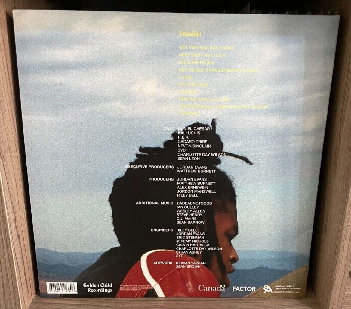 Daniel Caesar - Freudian - VINYL - BLUE - Gatefold - Limited Daniel Caesar - Freudian - VINYL - BLUE - Gatefold - Limited
