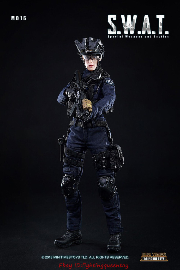 1/6 SWAT 特殊部隊 女性 フィギュア MiniTimesToys 新品 Mini times toys M016 US Female Police Officer SWAT 1/6