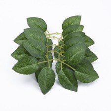 10X Artificial Leaves Fit For Creating Bouquets/Centerpieces/Cake Flowers Decor