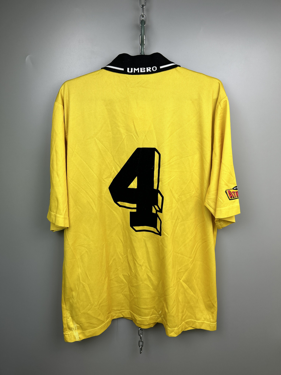 90s umbro Golden Premium Beer サッカーユニフォーム UMBRO 90s FOOTBALL SHIRT SOCCER JERSEY UMBRO SIZE L MEN YELLOW | eBay