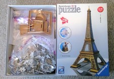 Eiffel Tower 3D Puzzle La Tour Eiffel Paris 216 Pieces Ravensburger