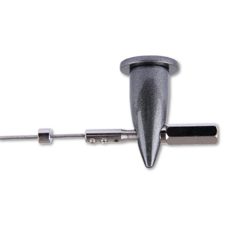 Seilspanngarnitur Seilspannsystem Gardinenseil Seilsystem Drahtseil Wand & Decke - Bild 3 von 4