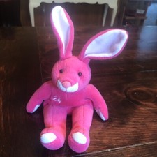 Salvino's Bamm Bunnies Ken Griffey Jr 24 1999 Pink Bunny Plush Collector's Item