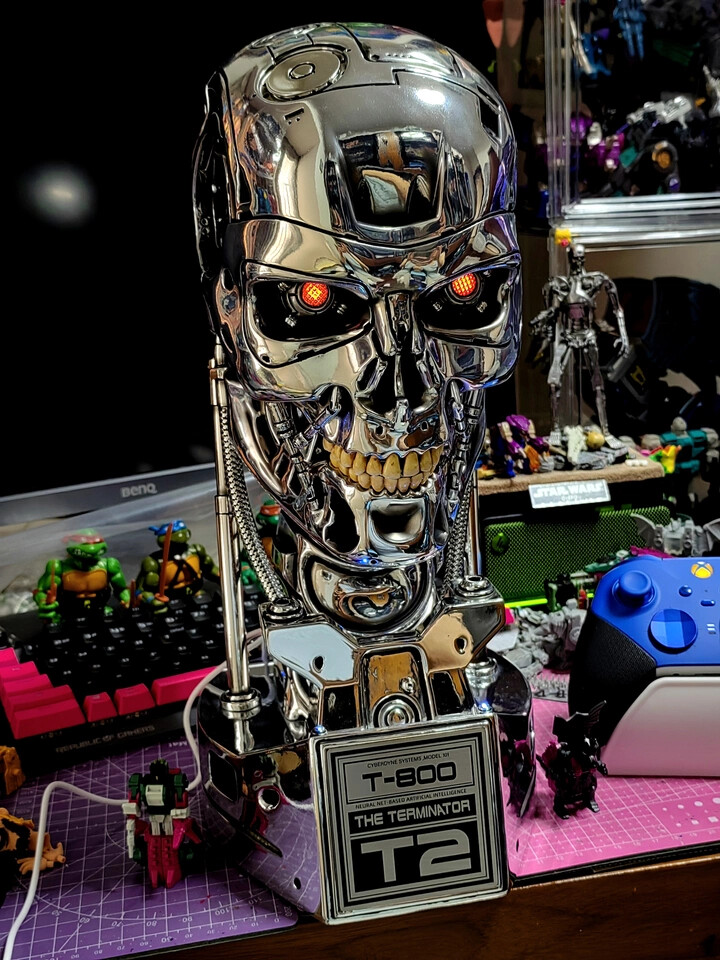 【実物大】ターミネーターENDOSKULL PROP REPLICA HCG Terminator 2 ENDOSKELETON ENDOSKULL 1/1 Prop Replica