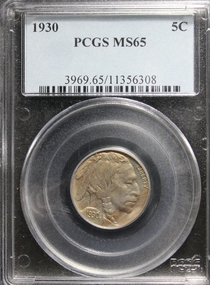 1930 MS65 Buffalo Nickle, PCGS 11356308 - Image 3 of 4