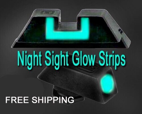 Rock Island Armory RIA 5.0 & 1911 Sight Upgrade NIGHT SIGHT GLOW STRIPS Free S&H - Picture 5 of 22