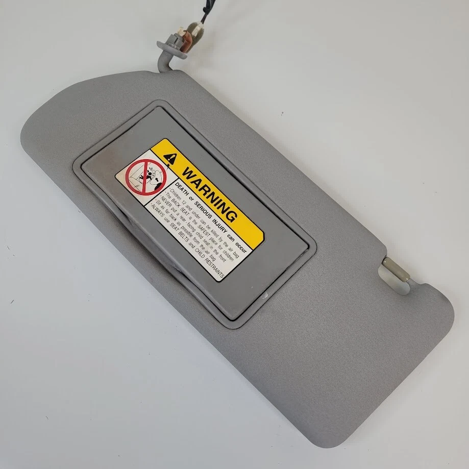 Mitsubishi Montero 2001-2006 parasol lado del conductor izquierdo con espejo gris OEM Foto 2 de 4