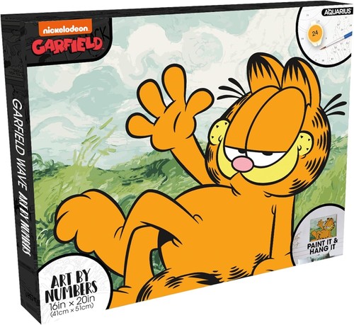 AQUARIUS Garfield Art by Numbers Painting 41x51cm DIY Craft Paint Kit - 第 1/7 張圖片