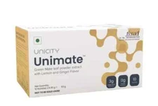 Unicity Unimate Yerba Mate Supplement LEMON GINGER ~ Exp 2026