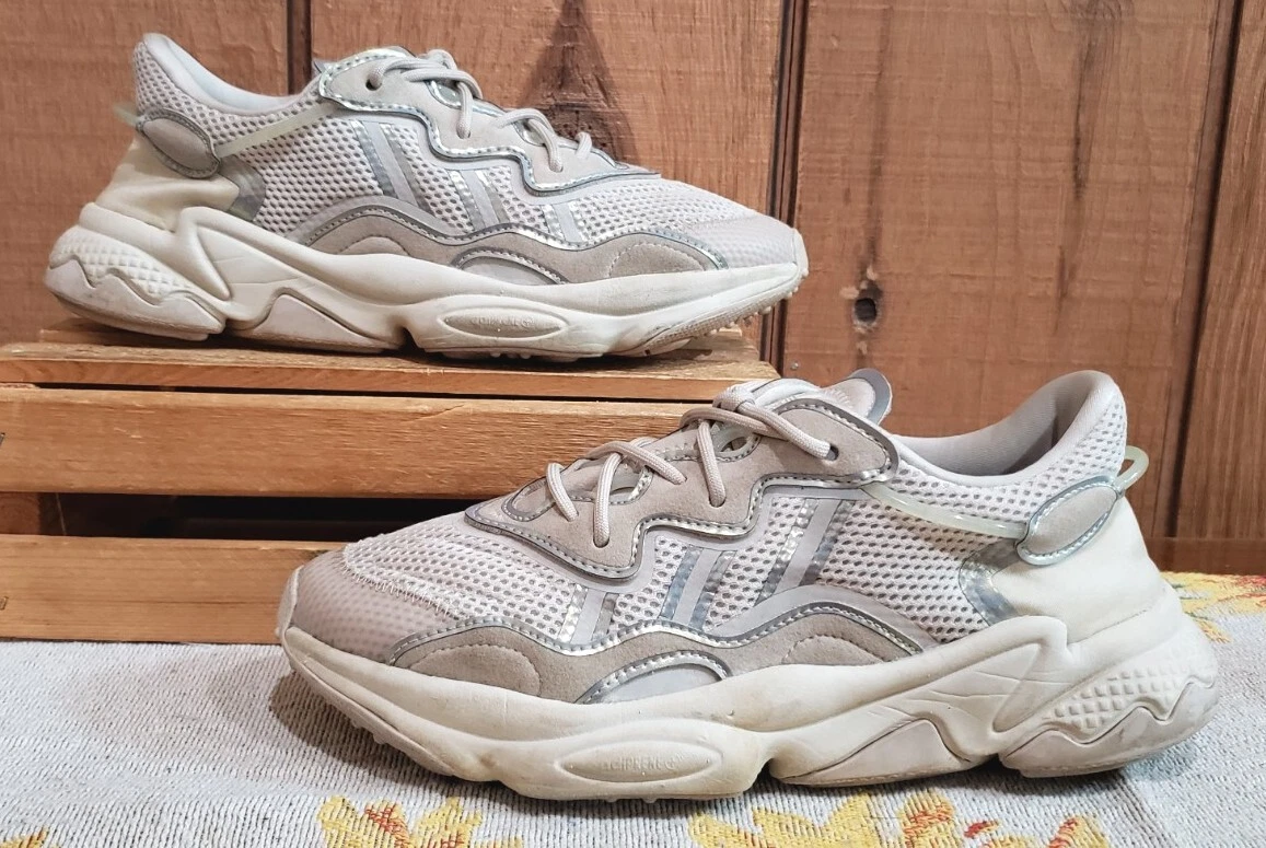 Adidas Ozweego Bliss Iridescent Sand Silver FV9655 Men Size  display picture 1