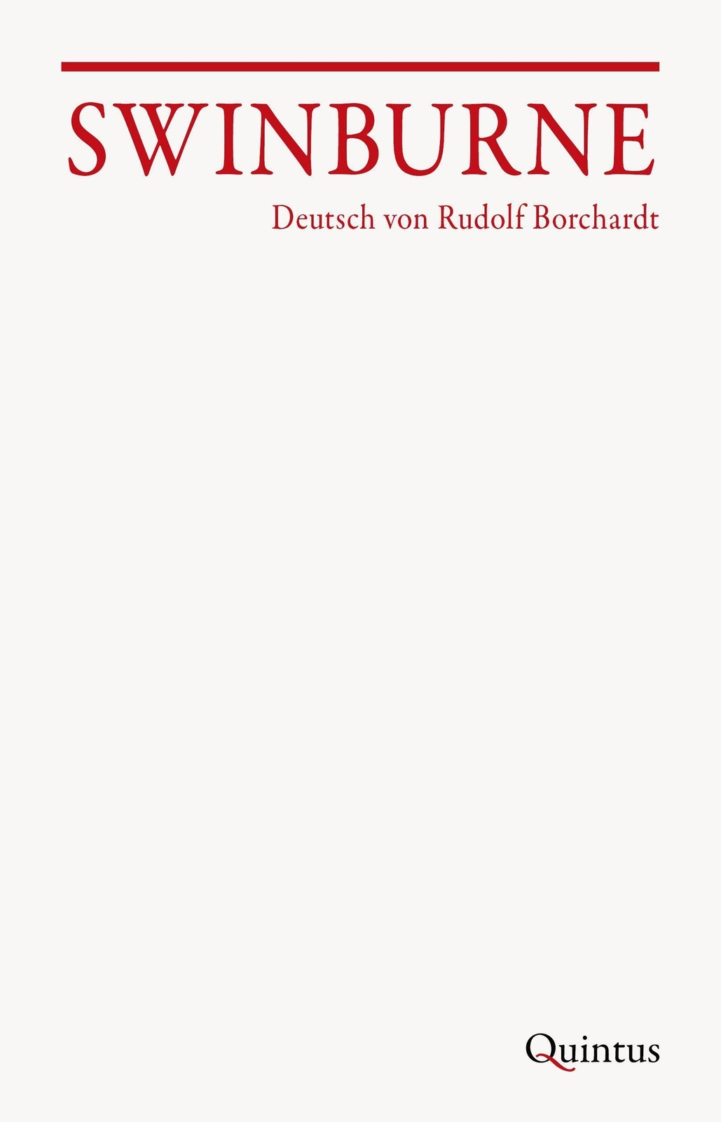 Thumbnail - Swinburne Deutsch Von Rudolf Borchardt Rudolf Borchardt Taschenbuch