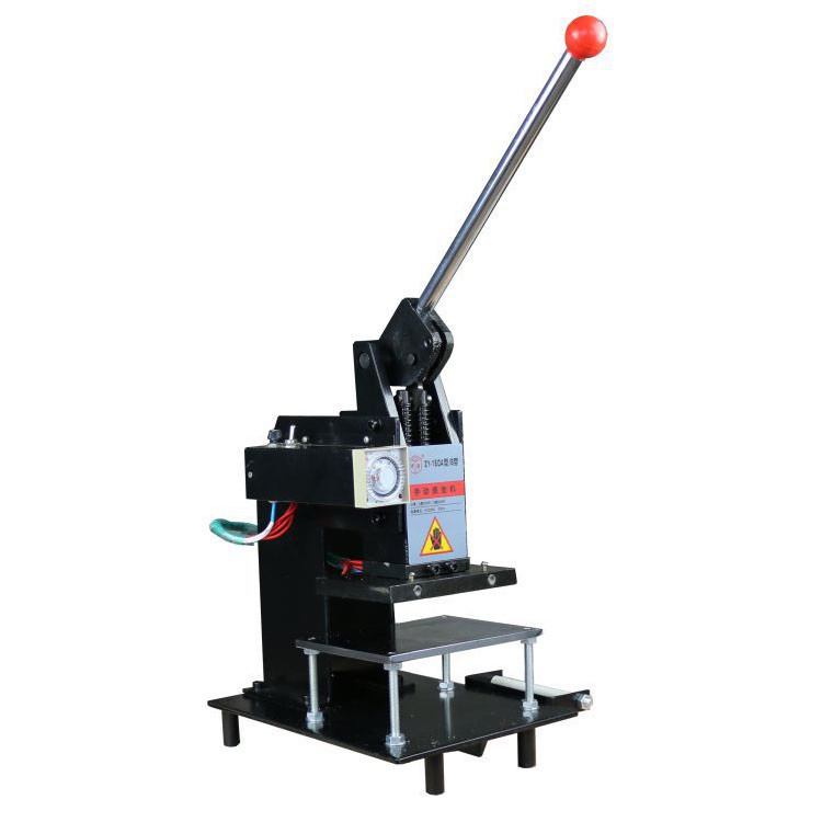 220V Manual Hot Foil Stamping Machine Leather Logo Embossing machine 15*10CM