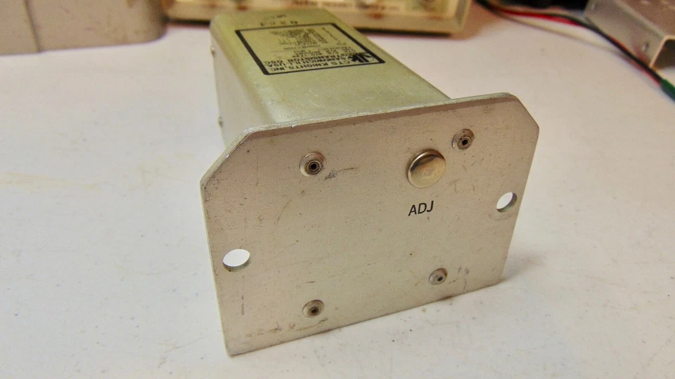 1 MHz CTS Knights crystal oscillator standard oven JK Products Tested - Image 4 of 4