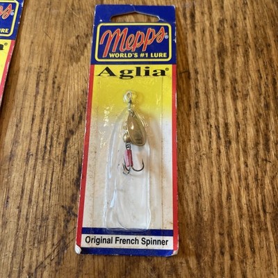MEPPS ALGIA IN LINE SPINNER 1/12 oz SIZE 0 -GOLD