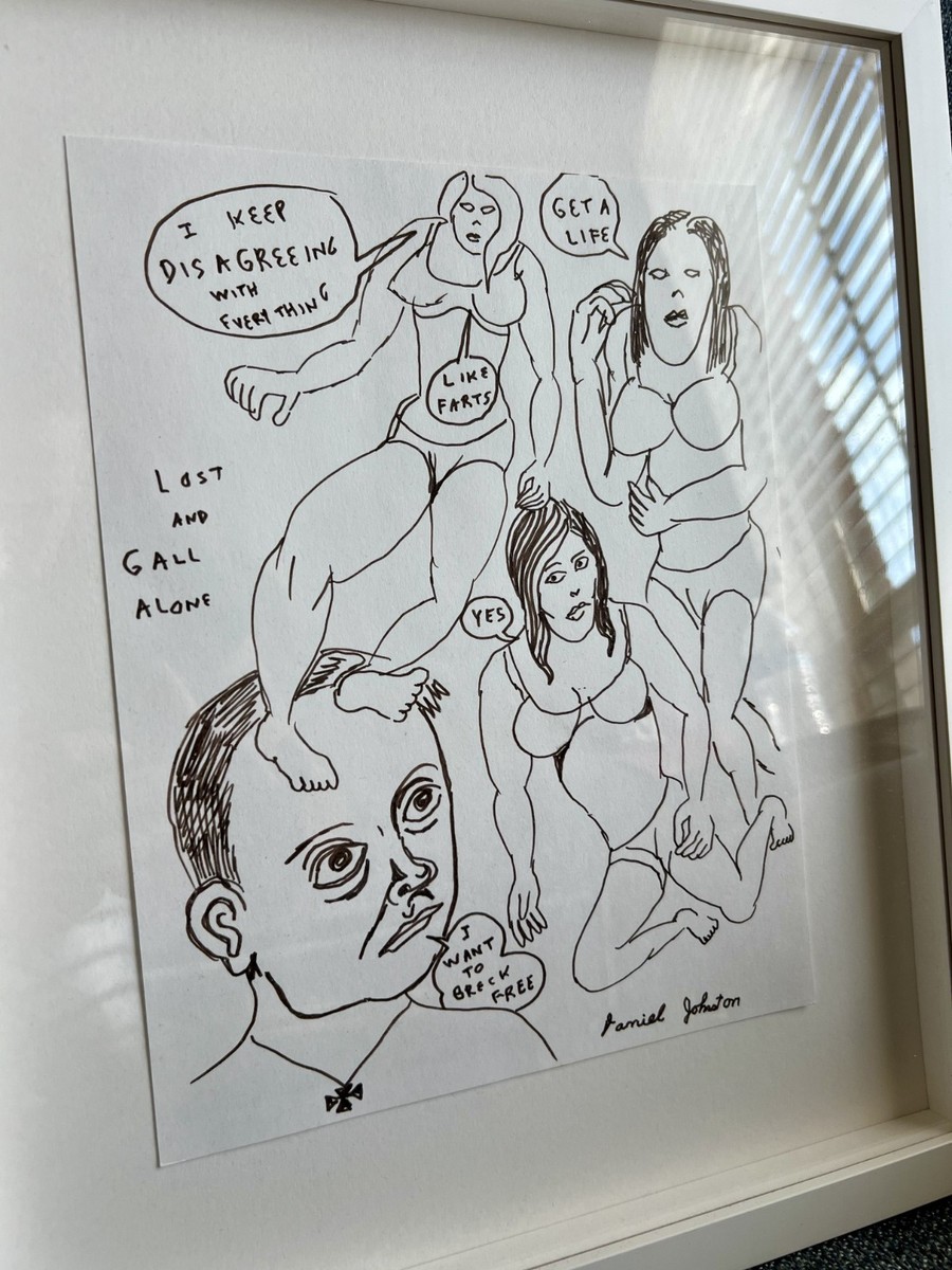 Daniel Johnston Original Art - Custom Framing | eBay