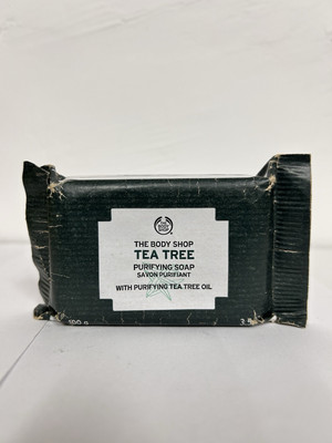 The Body Shop Teebaum reinigende Seife mit reinigendem Teebaumöl 100g